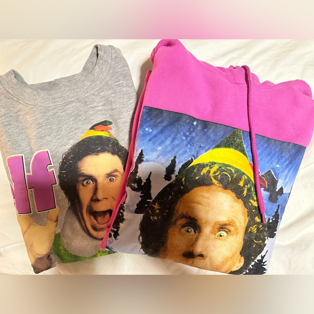 2 GUC ELF sweatshirts | Women’s Large